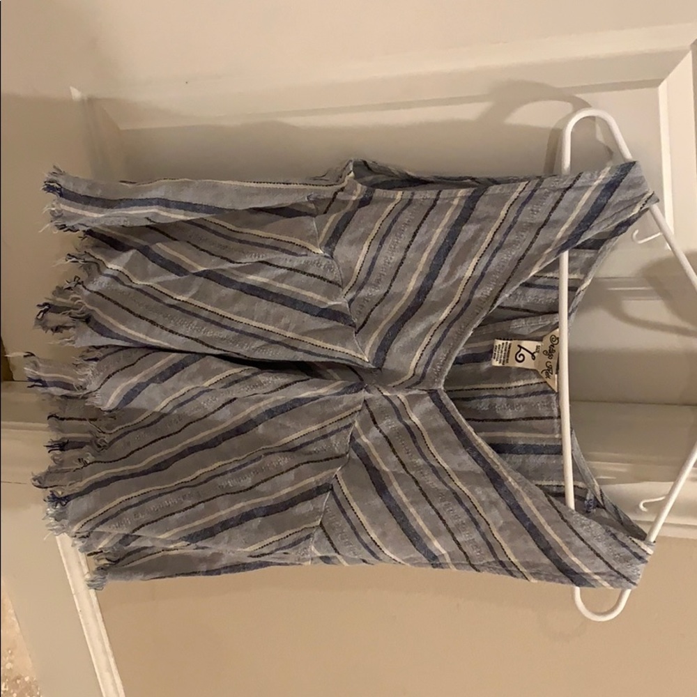 Beach stripe blouse